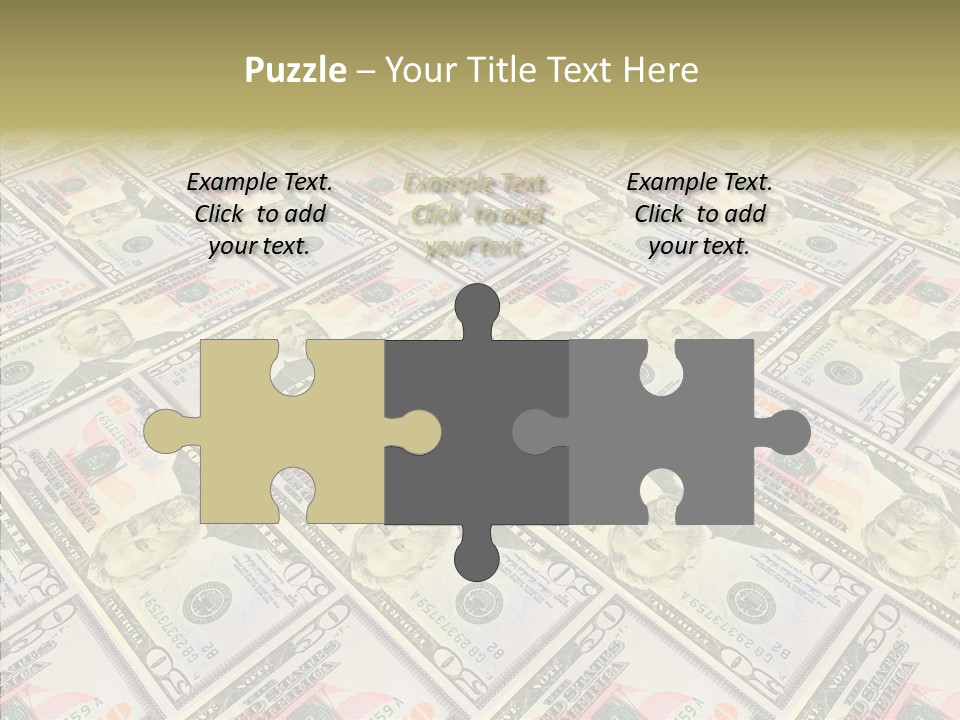 Dollar Economy Backdrop PowerPoint Template