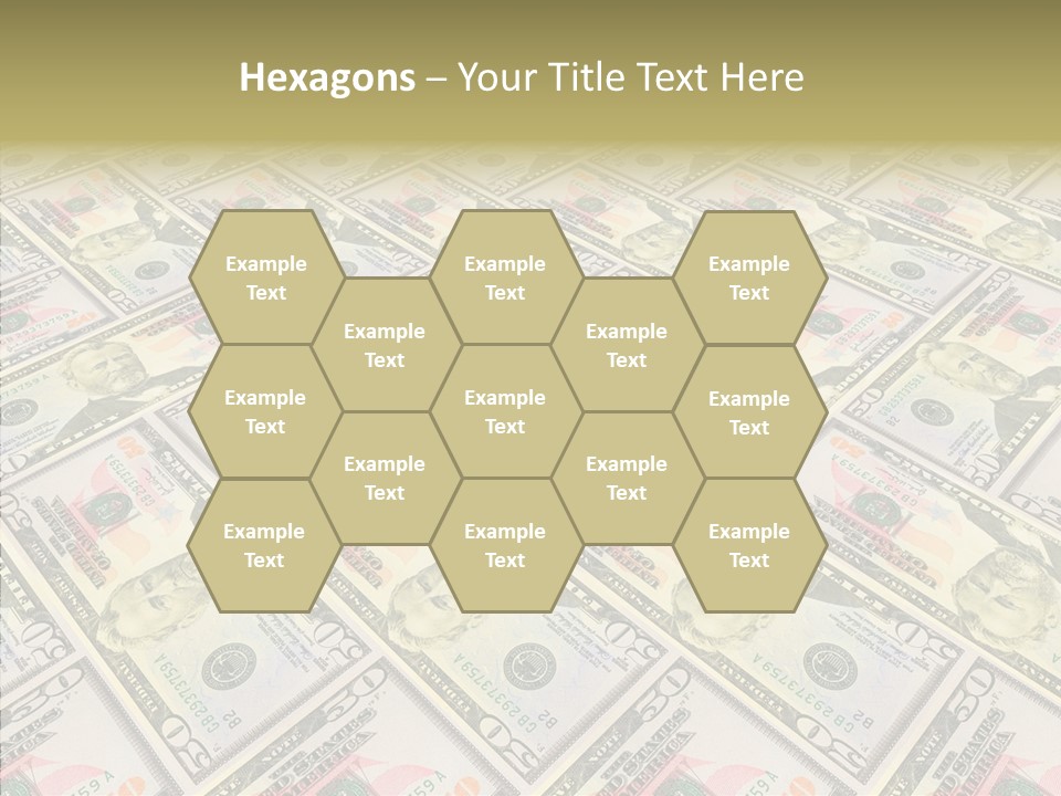 Dollar Economy Backdrop PowerPoint Template