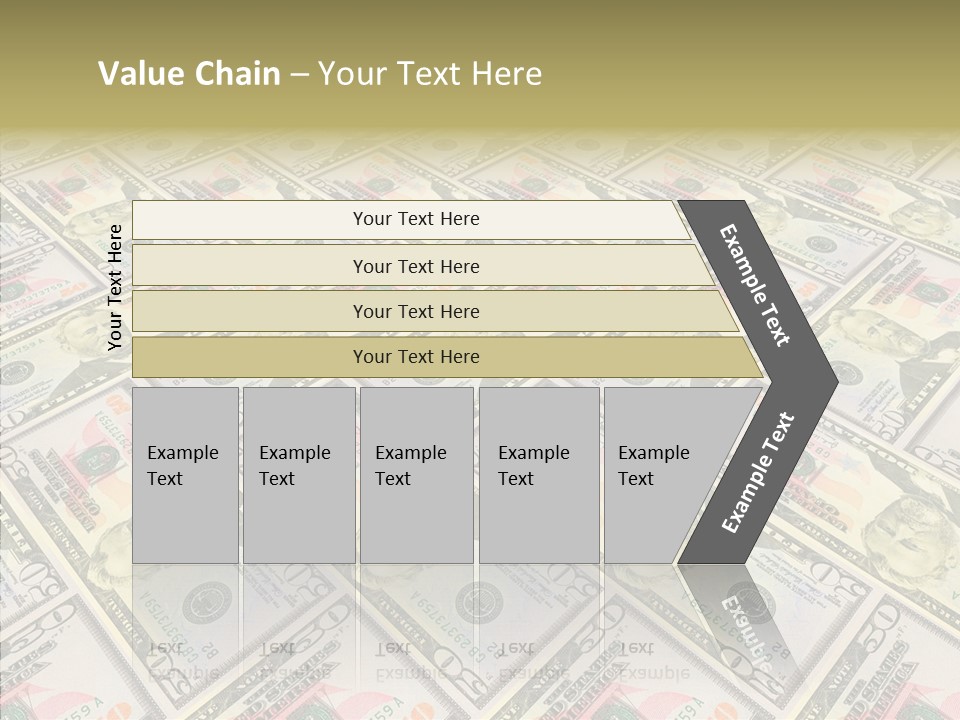 Dollar Economy Backdrop PowerPoint Template