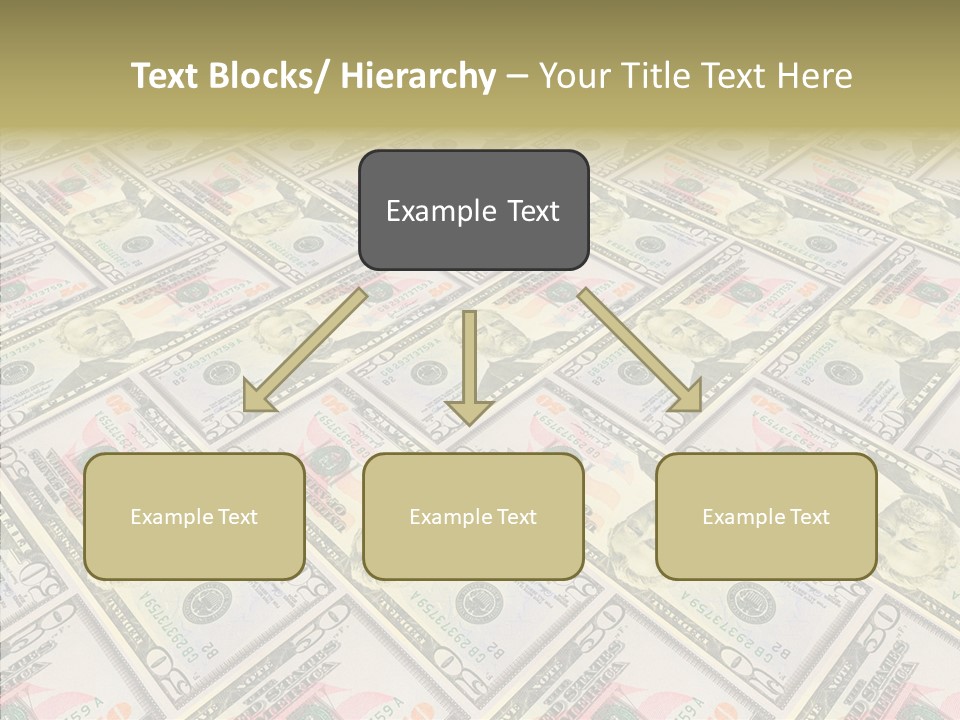 Dollar Economy Backdrop PowerPoint Template