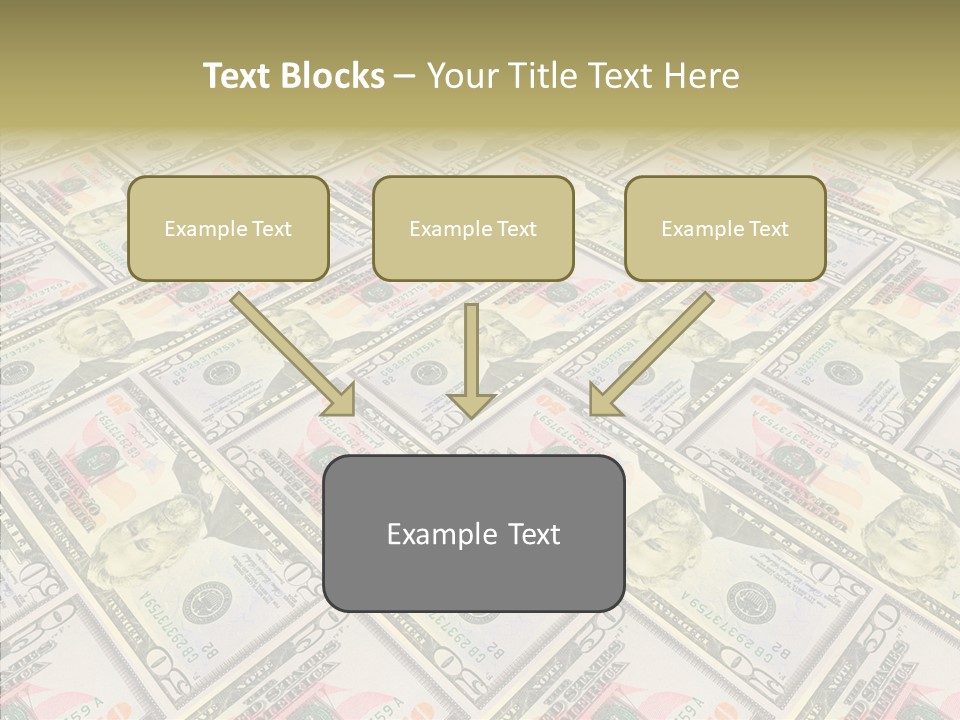 Dollar Economy Backdrop PowerPoint Template