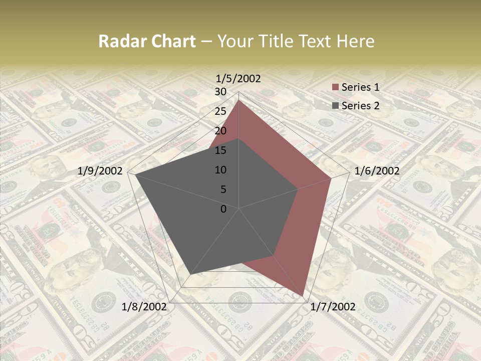 Dollar Economy Backdrop PowerPoint Template