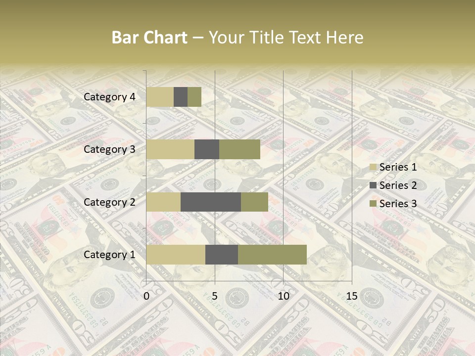 Dollar Economy Backdrop PowerPoint Template