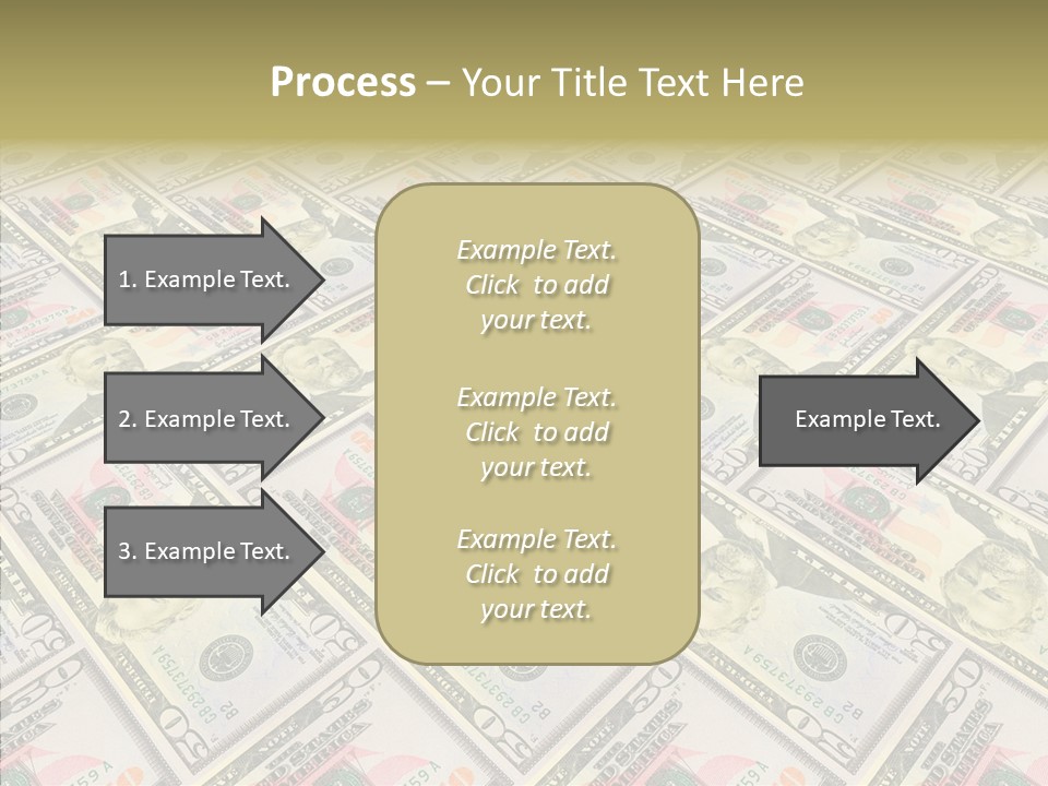 Dollar Economy Backdrop PowerPoint Template