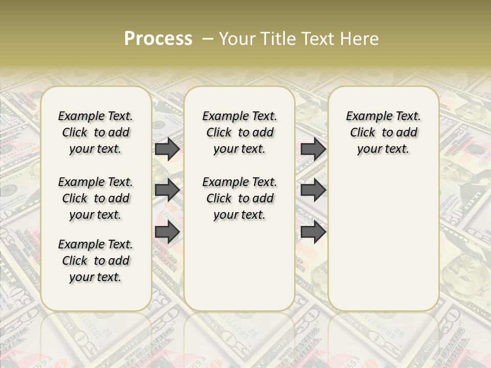 Dollar Economy Backdrop PowerPoint Template