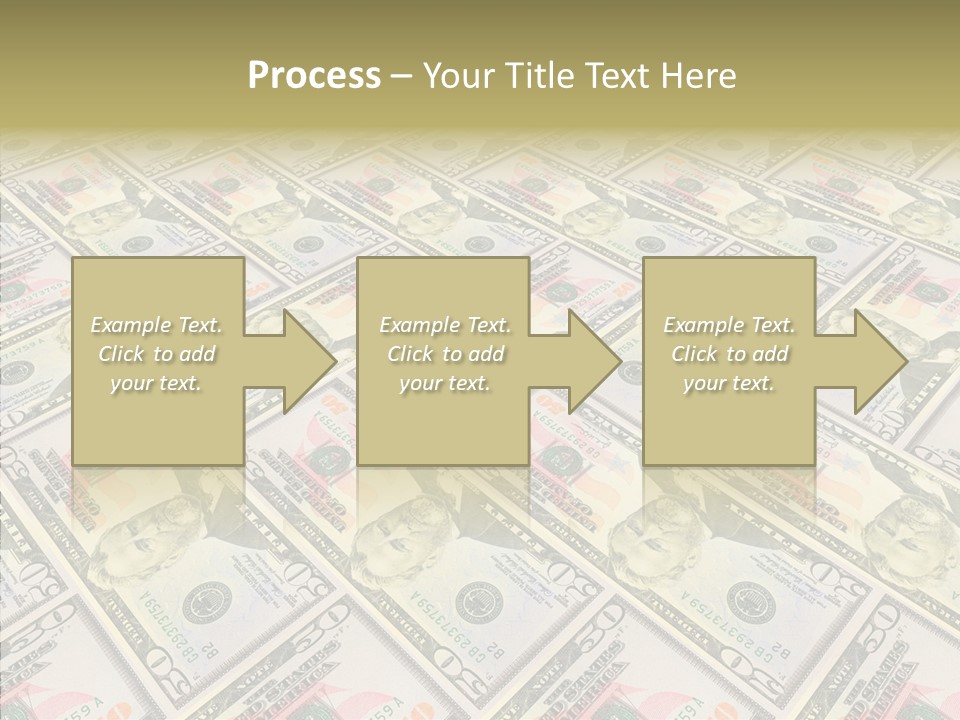 Dollar Economy Backdrop PowerPoint Template