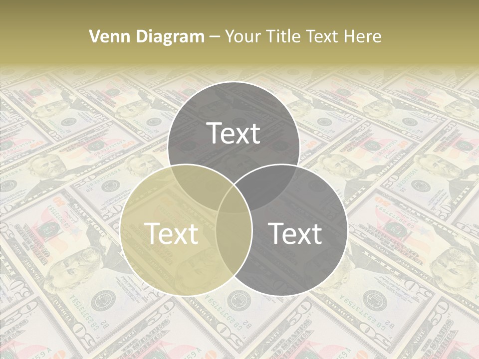 Dollar Economy Backdrop PowerPoint Template