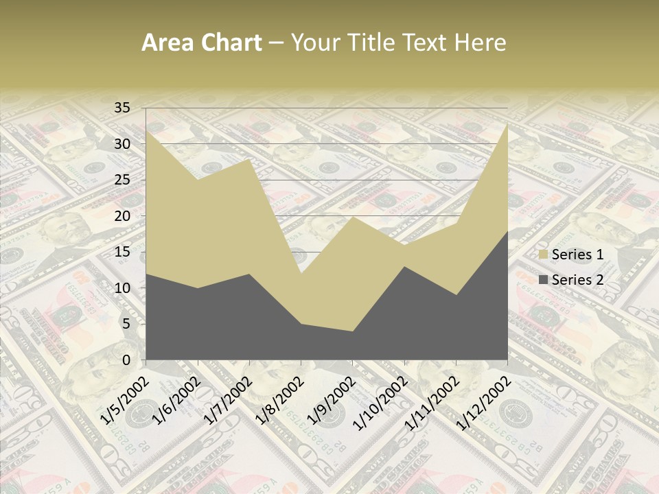 Dollar Economy Backdrop PowerPoint Template