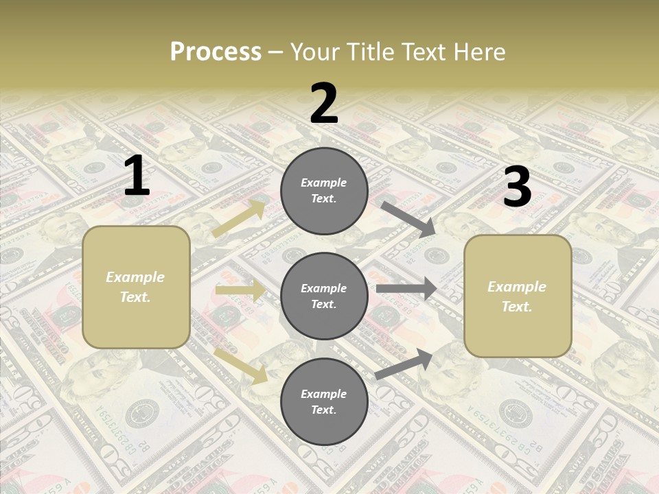 Dollar Economy Backdrop PowerPoint Template