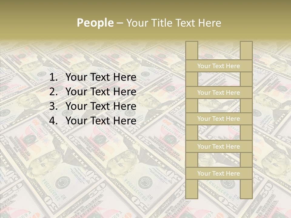Dollar Economy Backdrop PowerPoint Template