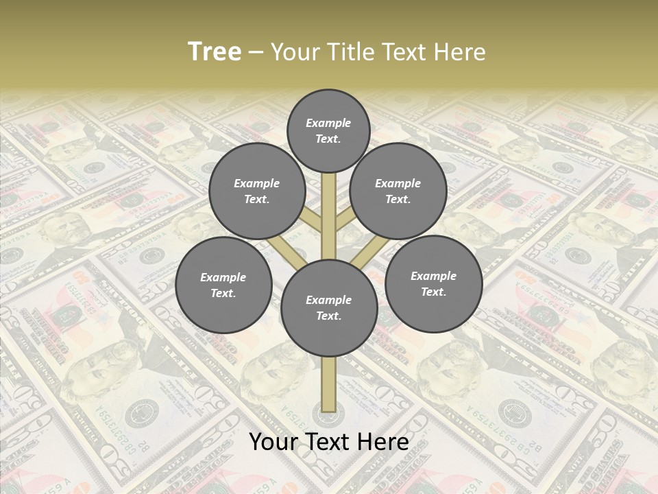 Dollar Economy Backdrop PowerPoint Template