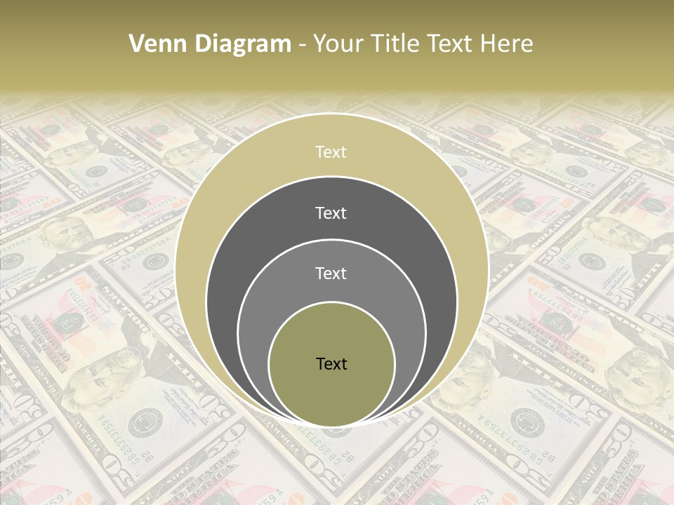 Dollar Economy Backdrop PowerPoint Template
