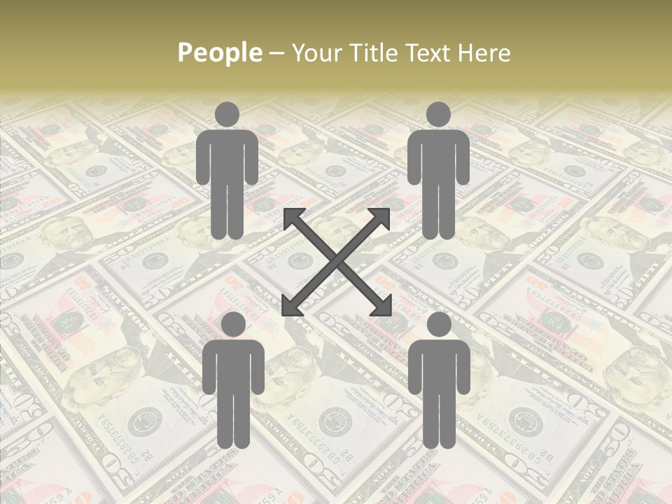 Dollar Economy Backdrop PowerPoint Template