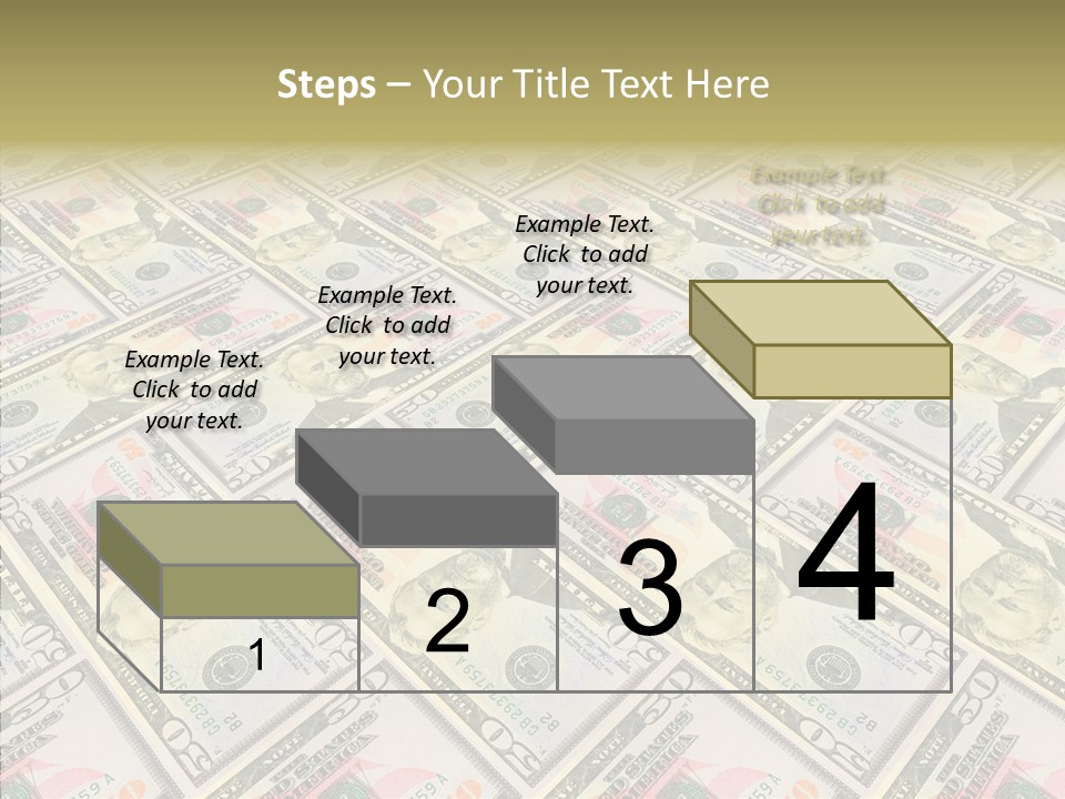 Dollar Economy Backdrop PowerPoint Template
