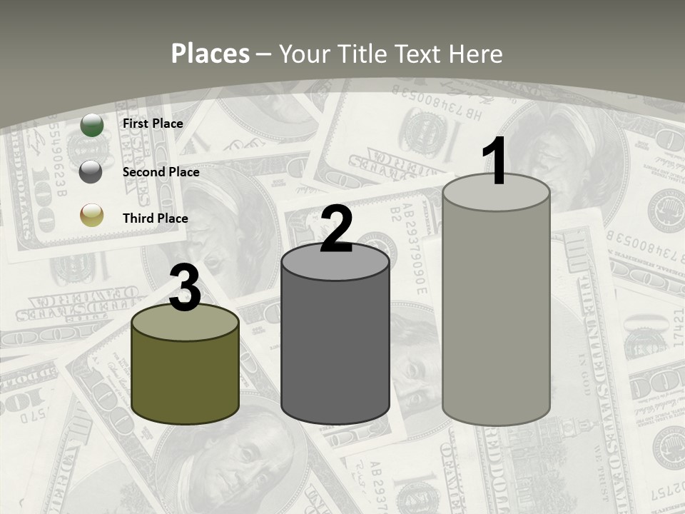 Save Note Prosperity PowerPoint Template