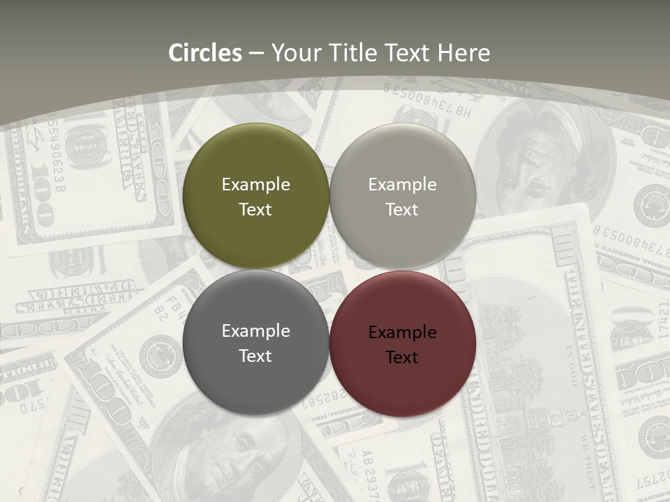 Save Note Prosperity PowerPoint Template