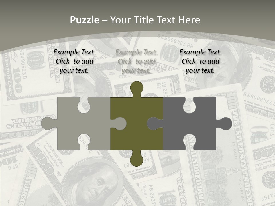 Save Note Prosperity PowerPoint Template