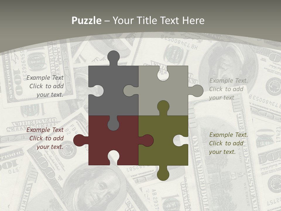 Save Note Prosperity PowerPoint Template