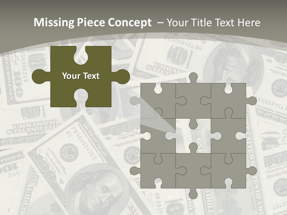 Save Note Prosperity PowerPoint Template