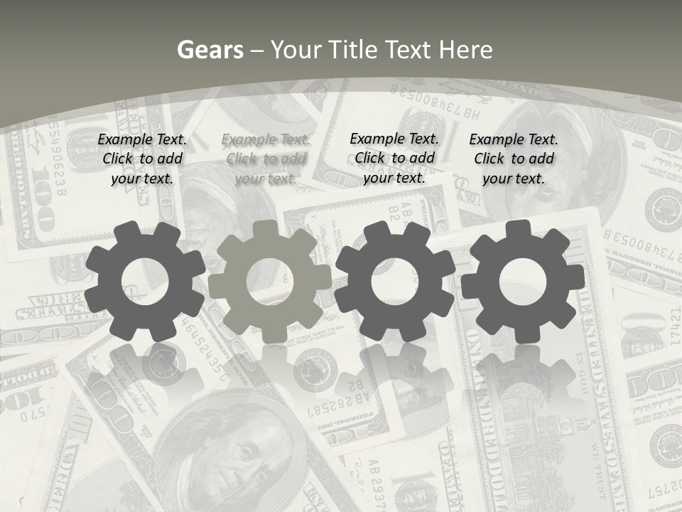 Save Note Prosperity PowerPoint Template