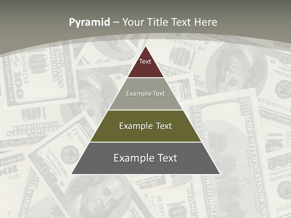 Save Note Prosperity PowerPoint Template
