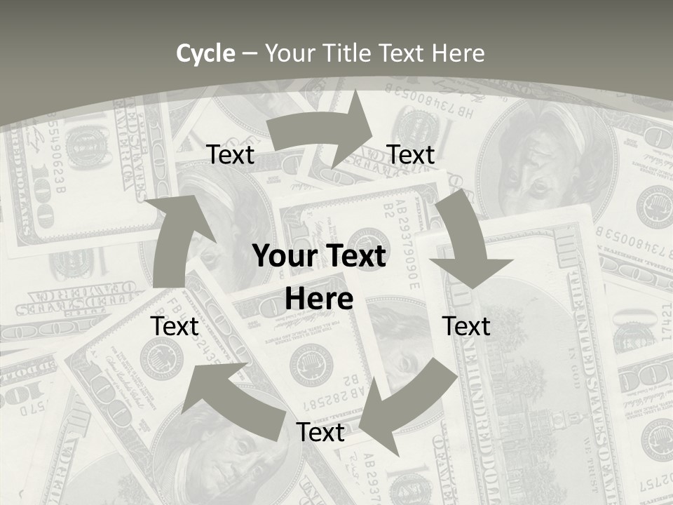 Save Note Prosperity PowerPoint Template