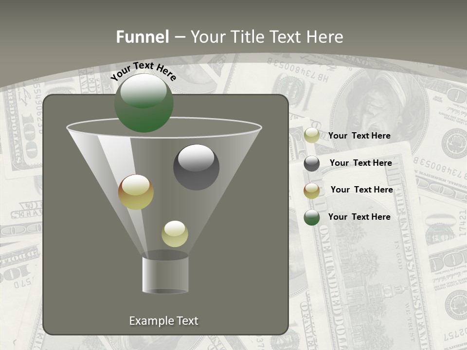 Save Note Prosperity PowerPoint Template