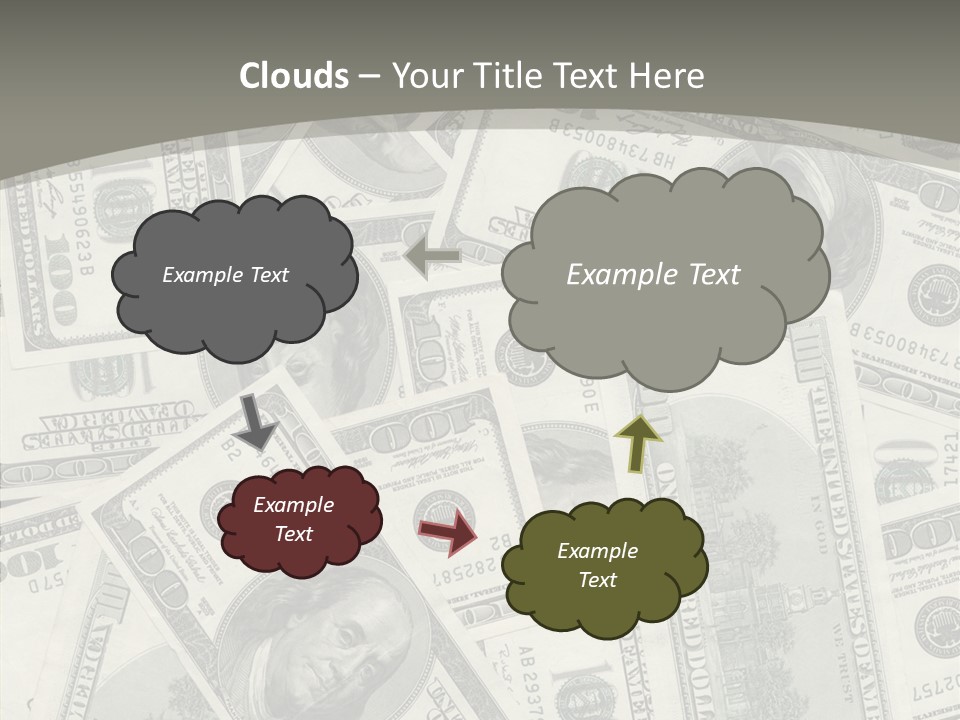 Save Note Prosperity PowerPoint Template