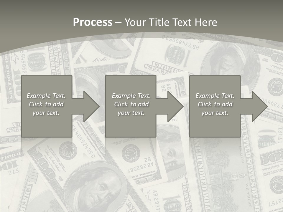 Save Note Prosperity PowerPoint Template