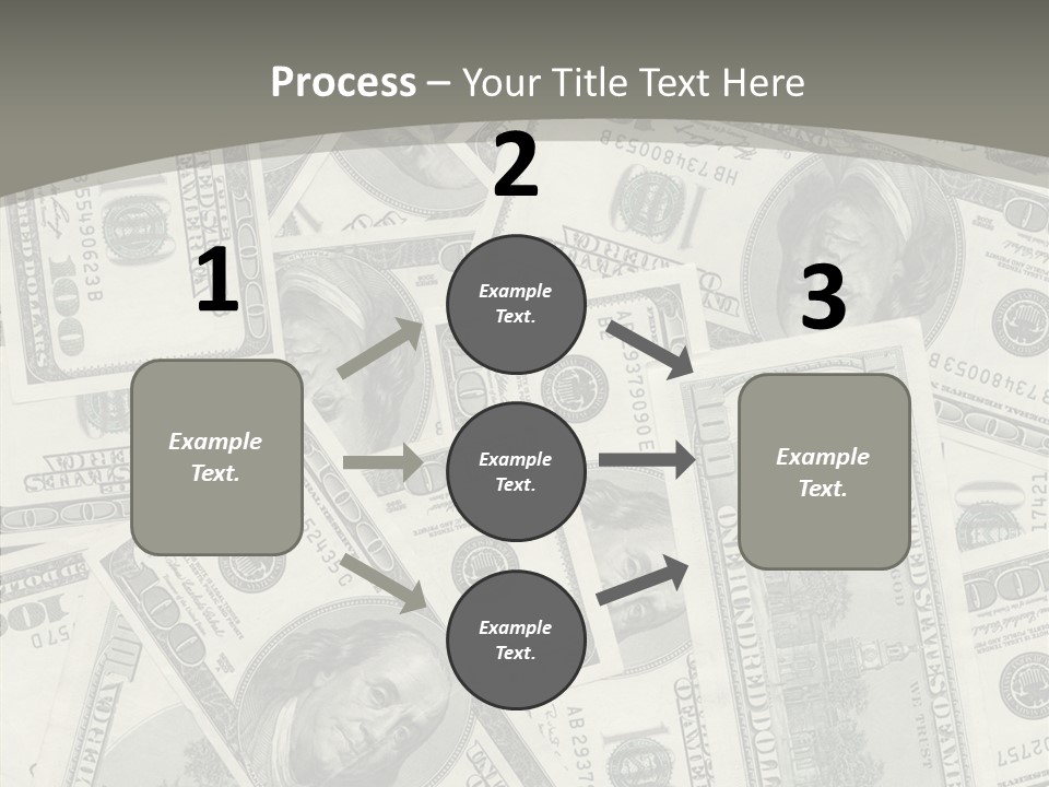 Save Note Prosperity PowerPoint Template