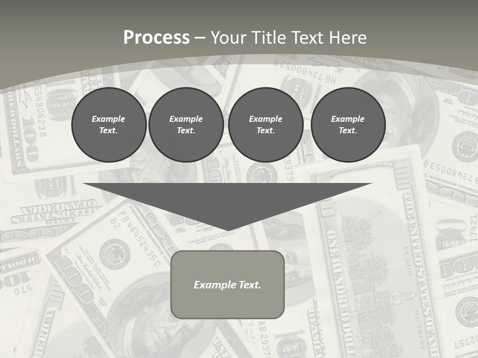 Save Note Prosperity PowerPoint Template