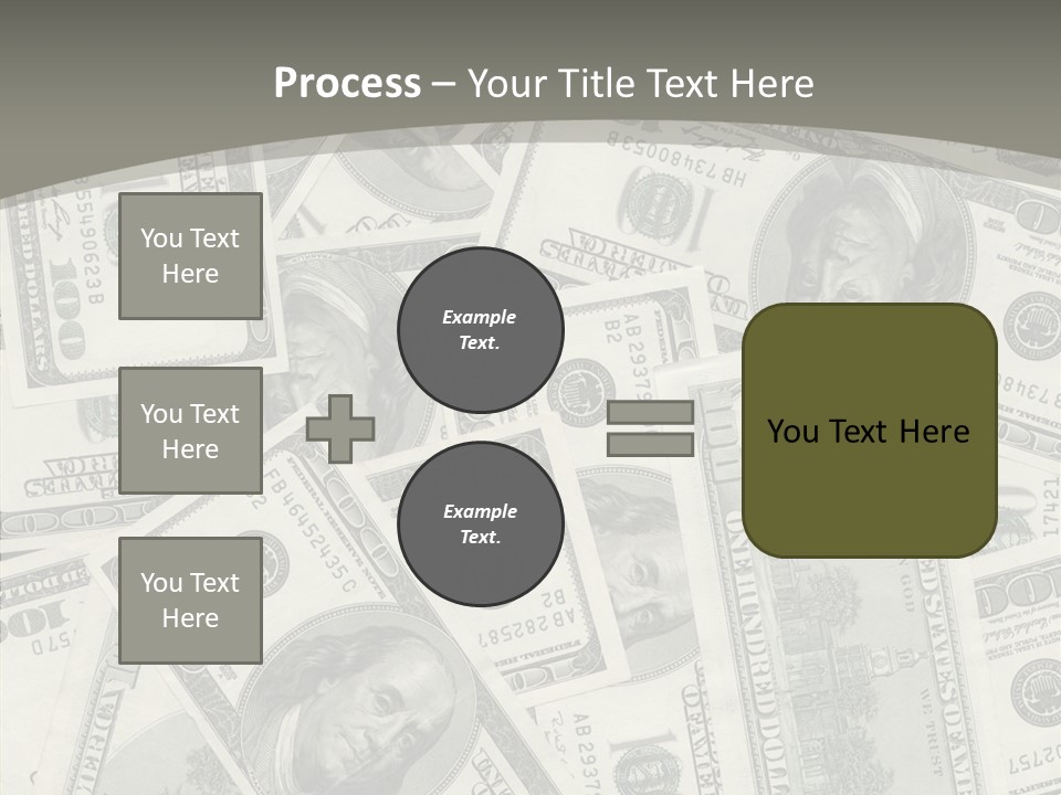 Save Note Prosperity PowerPoint Template