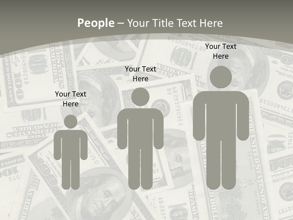 Save Note Prosperity PowerPoint Template