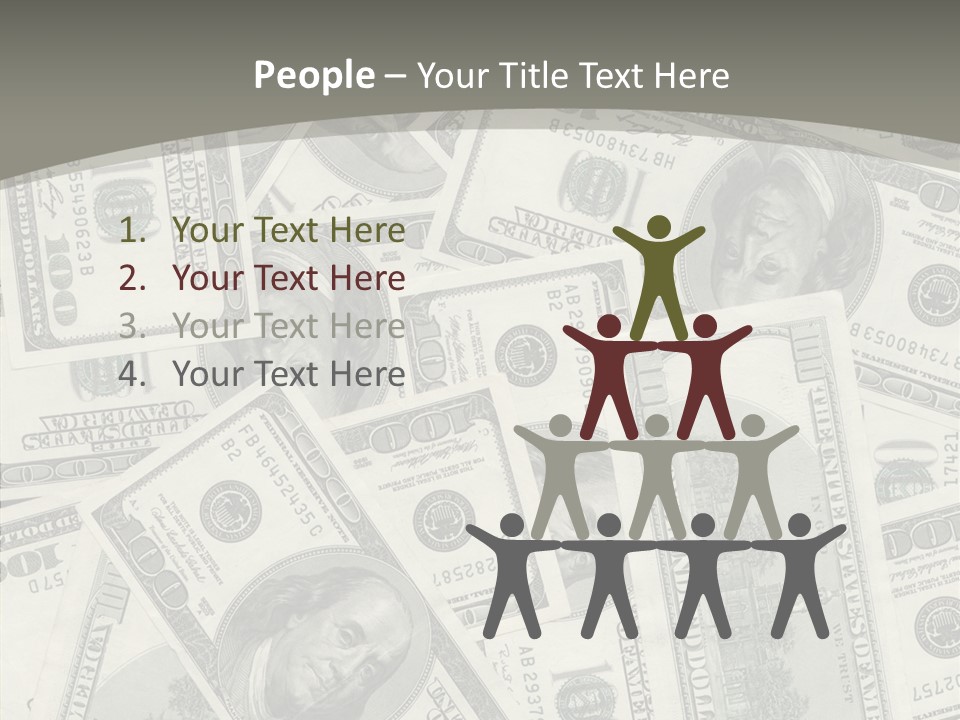 Save Note Prosperity PowerPoint Template