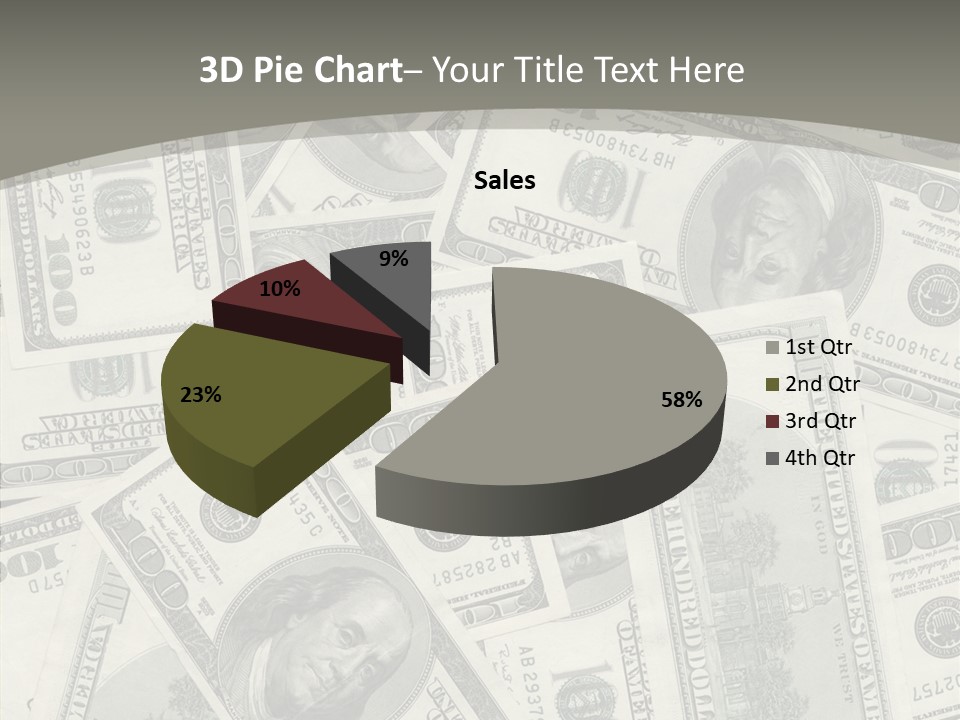 Save Note Prosperity PowerPoint Template