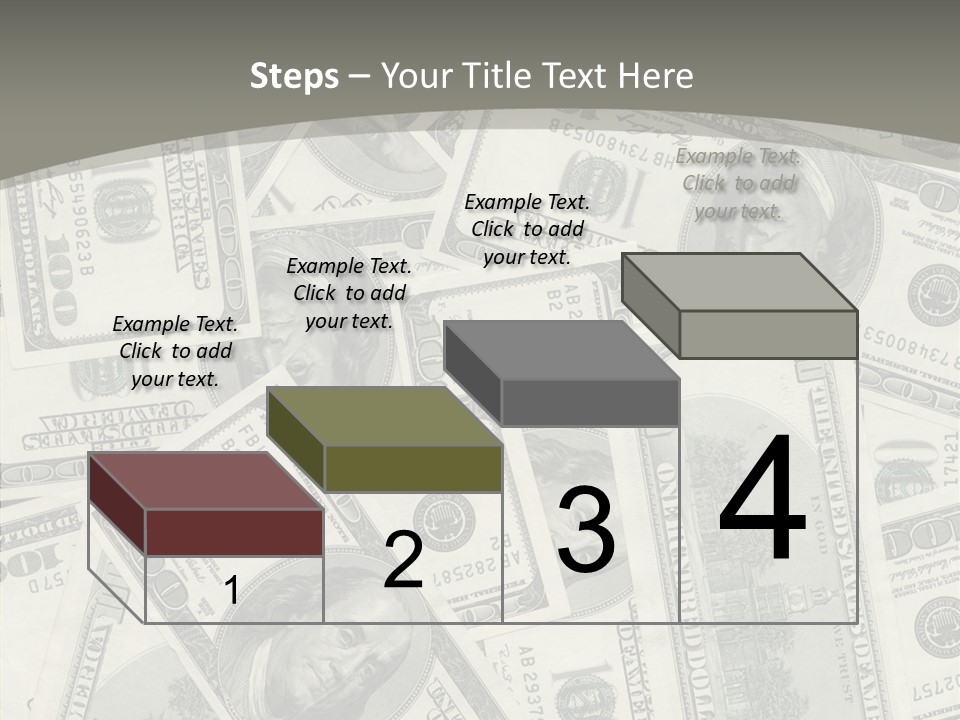 Save Note Prosperity PowerPoint Template
