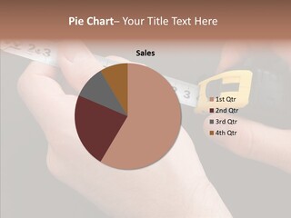 Working Inch Measuring PowerPoint Template