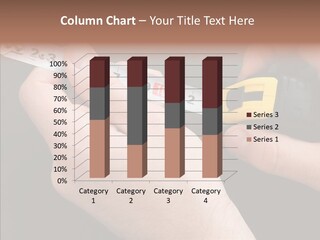 Working Inch Measuring PowerPoint Template