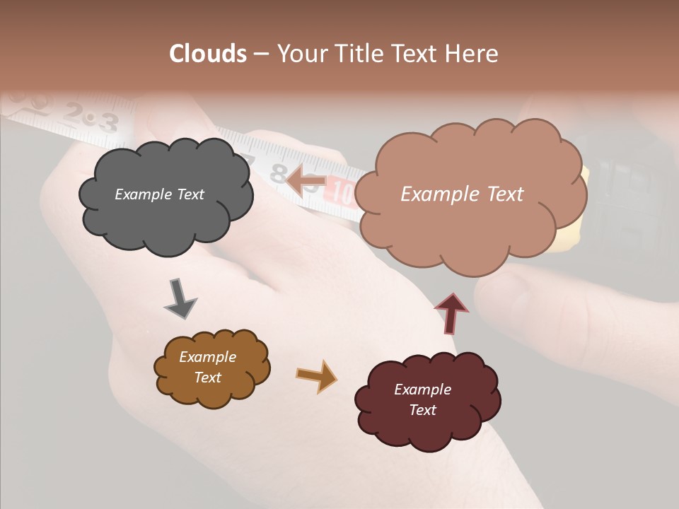 Working Inch Measuring PowerPoint Template