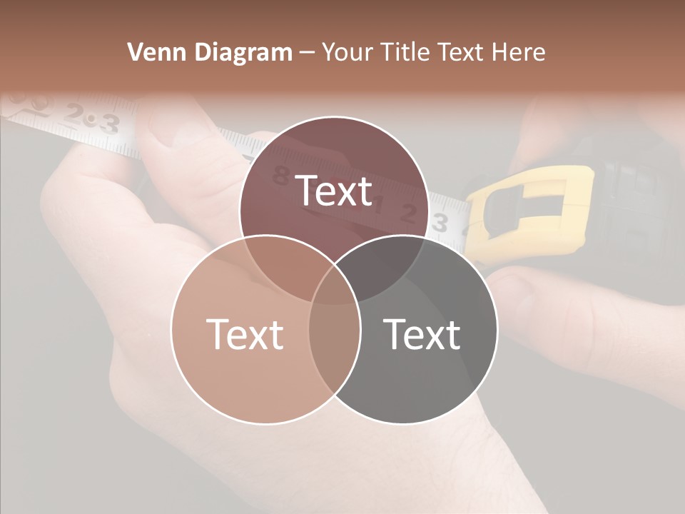 Working Inch Measuring PowerPoint Template