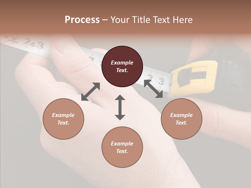 Working Inch Measuring PowerPoint Template
