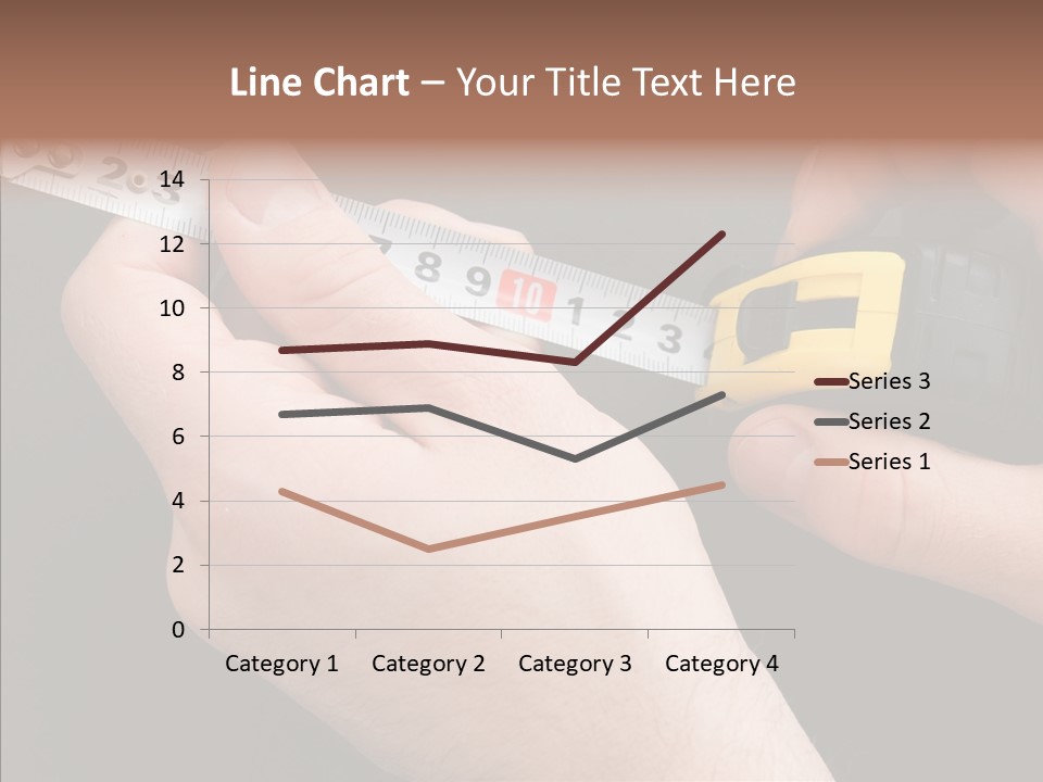 Working Inch Measuring PowerPoint Template
