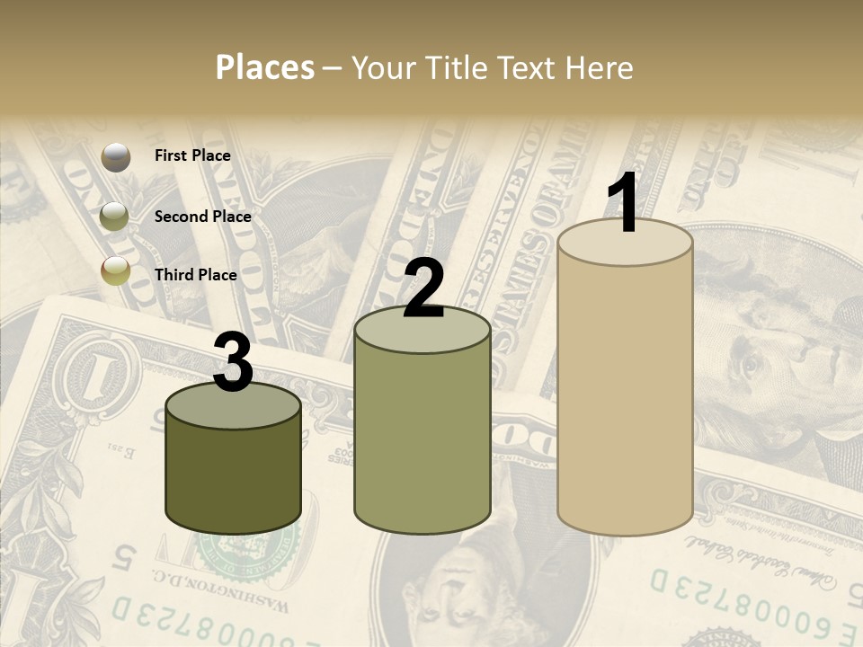 Dollar Paper Currency Valuable PowerPoint Template