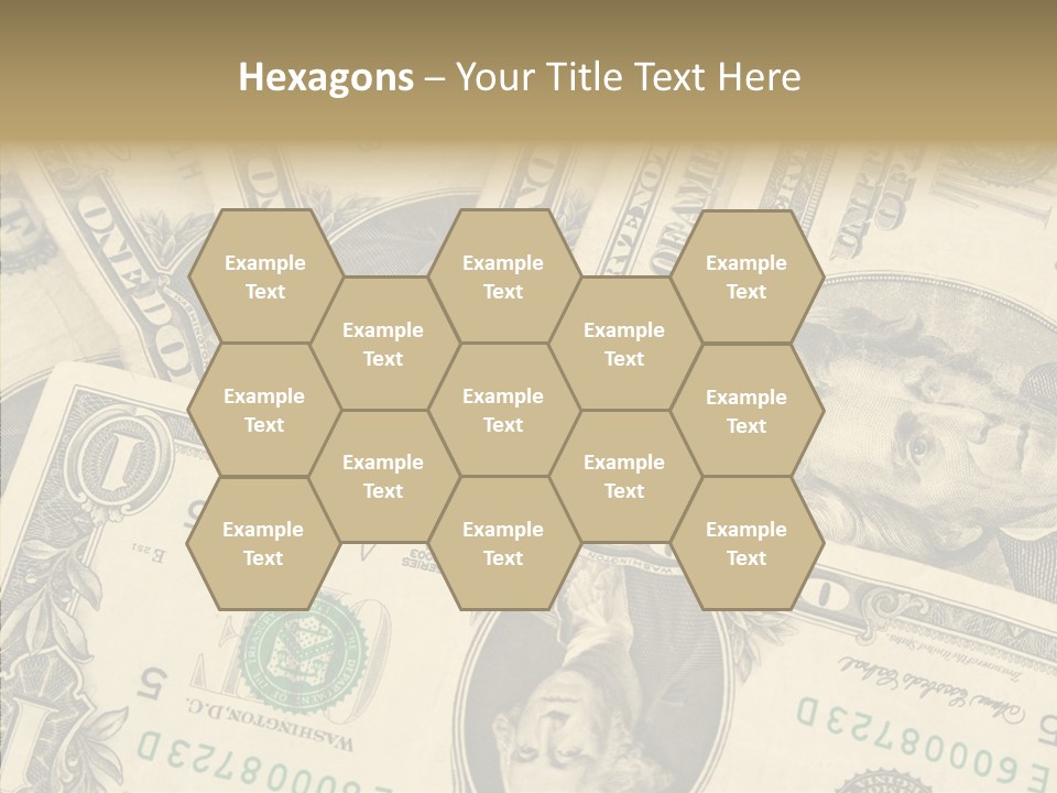 Dollar Paper Currency Valuable PowerPoint Template