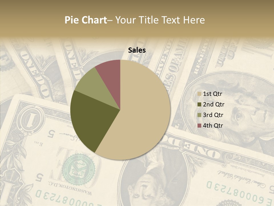 Dollar Paper Currency Valuable PowerPoint Template