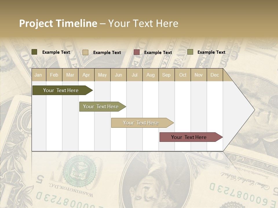 Dollar Paper Currency Valuable PowerPoint Template