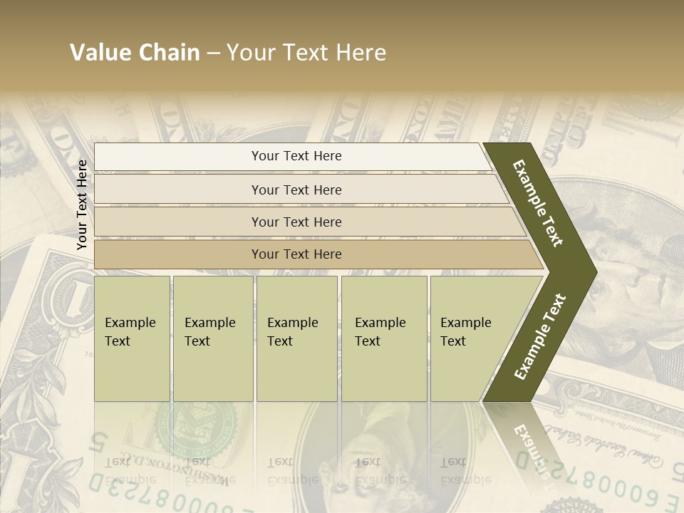 Dollar Paper Currency Valuable PowerPoint Template