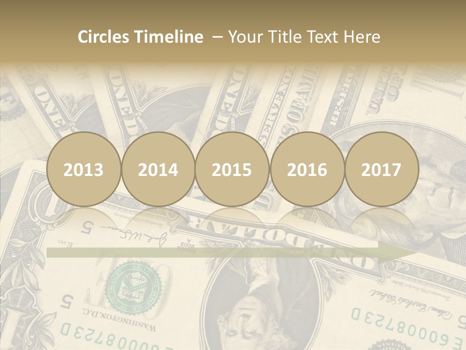 Dollar Paper Currency Valuable PowerPoint Template