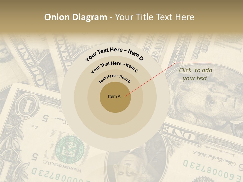 Dollar Paper Currency Valuable PowerPoint Template