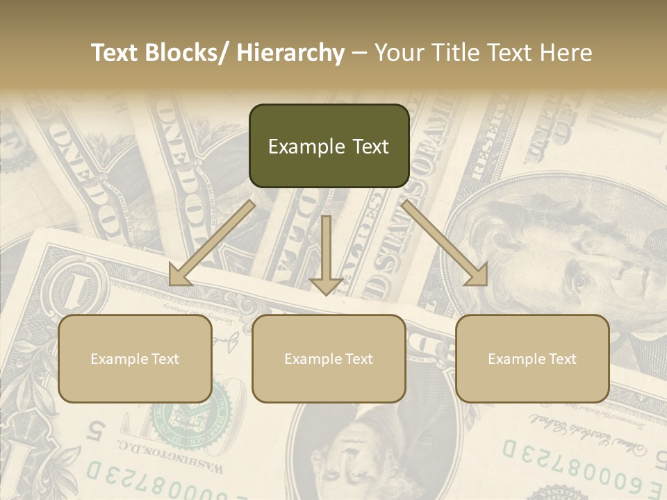 Dollar Paper Currency Valuable PowerPoint Template